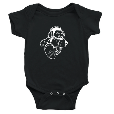 Cartoon Man Baby Jumpsuit