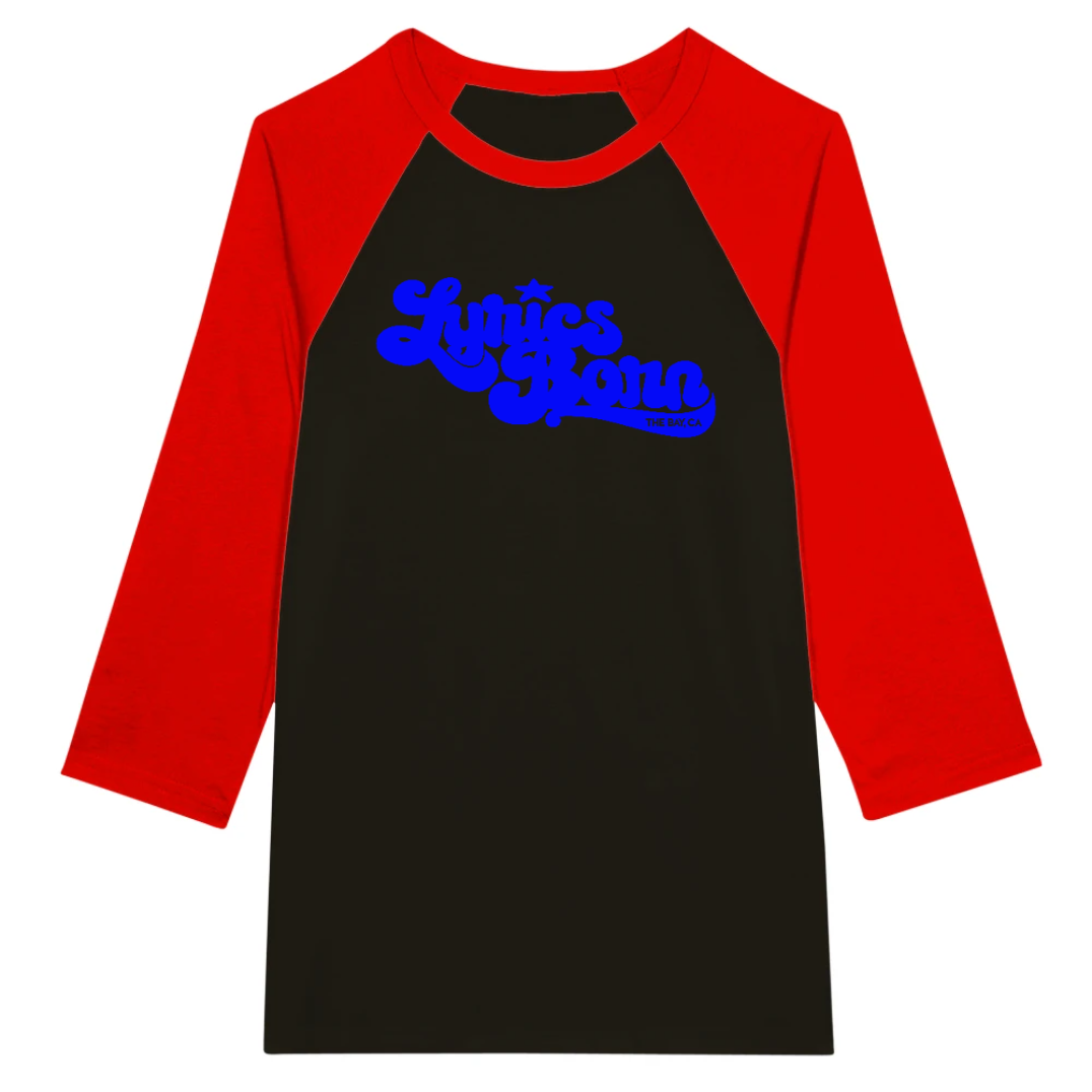 Lyrics Born Monogram Baseball Tee