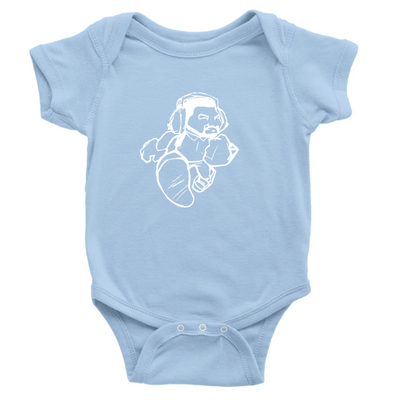 Cartoon Man Baby Jumpsuit