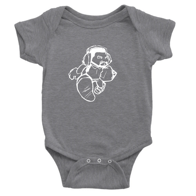 Cartoon Man Baby Jumpsuit