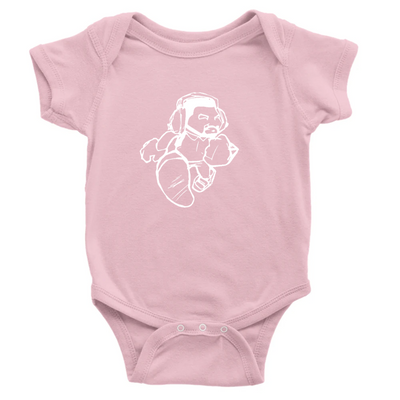 Cartoon Man Baby Jumpsuit