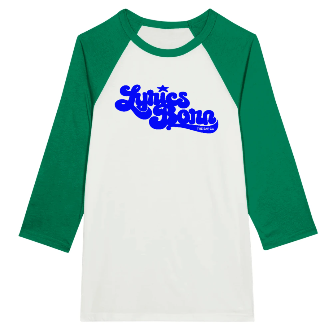 Lyrics Born Monogram Baseball Tee