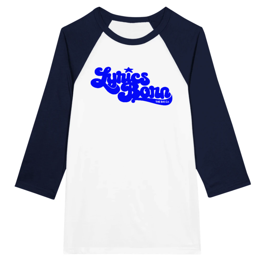 Lyrics Born Monogram Baseball Tee