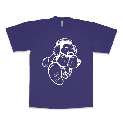 Cartoon Man  LA Apparel Heavyweight T-shirt