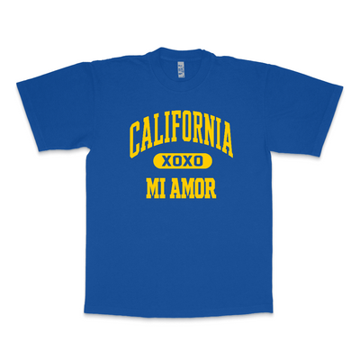 CAL Mi Amor Heavyweight T-shirt - Gold Print
