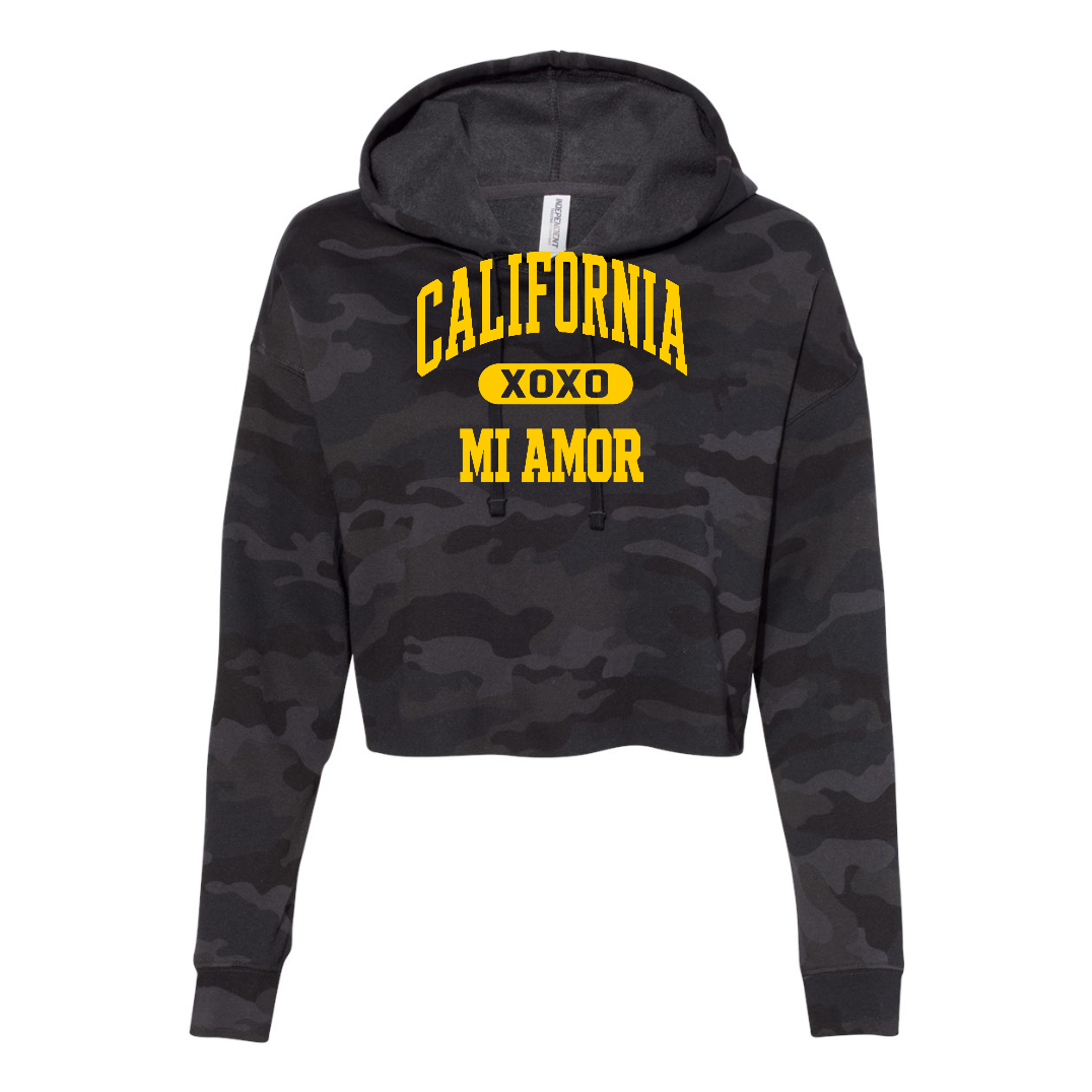 Cal Mi Amor Women’s Crop Hoodie