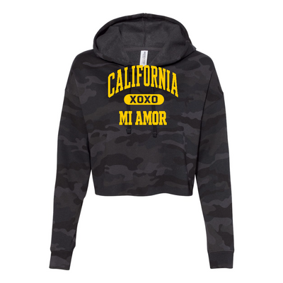 Cal Mi Amor Women’s Crop Hoodie