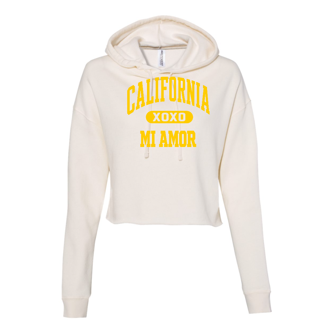 Cal Mi Amor Women’s Crop Hoodie