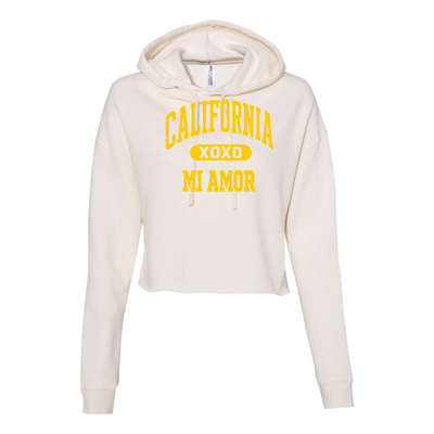 Cal Mi Amor Women’s Crop Hoodie