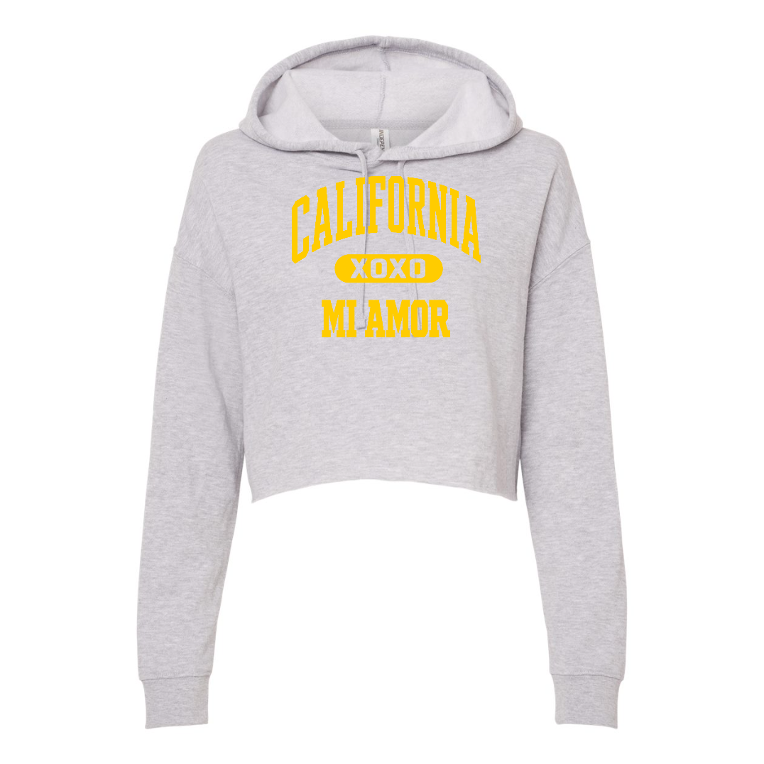 Cal Mi Amor Women’s Crop Hoodie