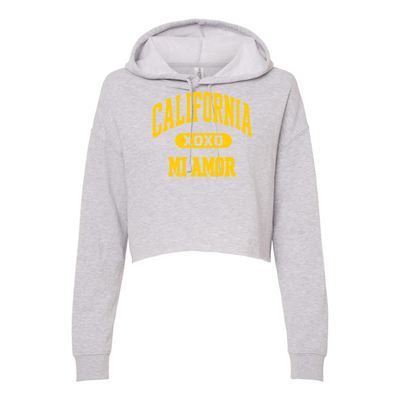 Cal Mi Amor Women’s Crop Hoodie