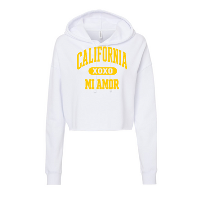 Cal Mi Amor Women’s Crop Hoodie