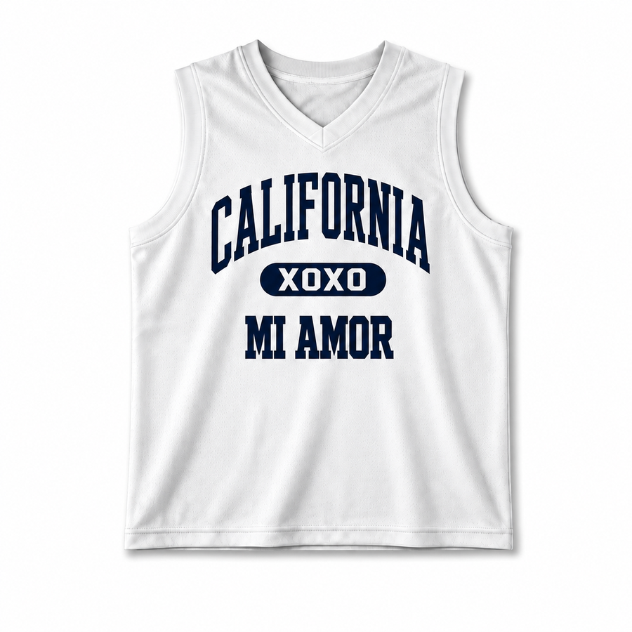 Cal Mi Amor Jersey - Navy Print