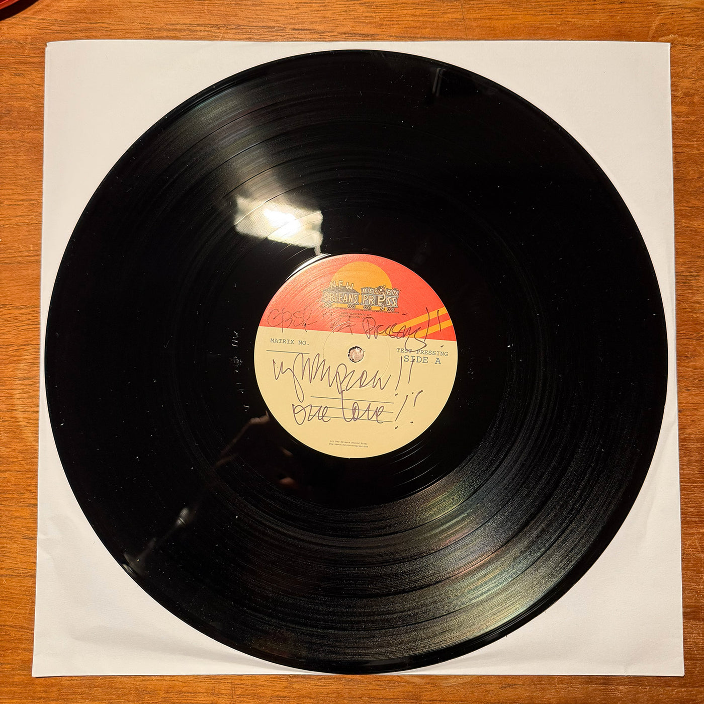 Goodbye, Sticky Rice Test Pressing (Signed)