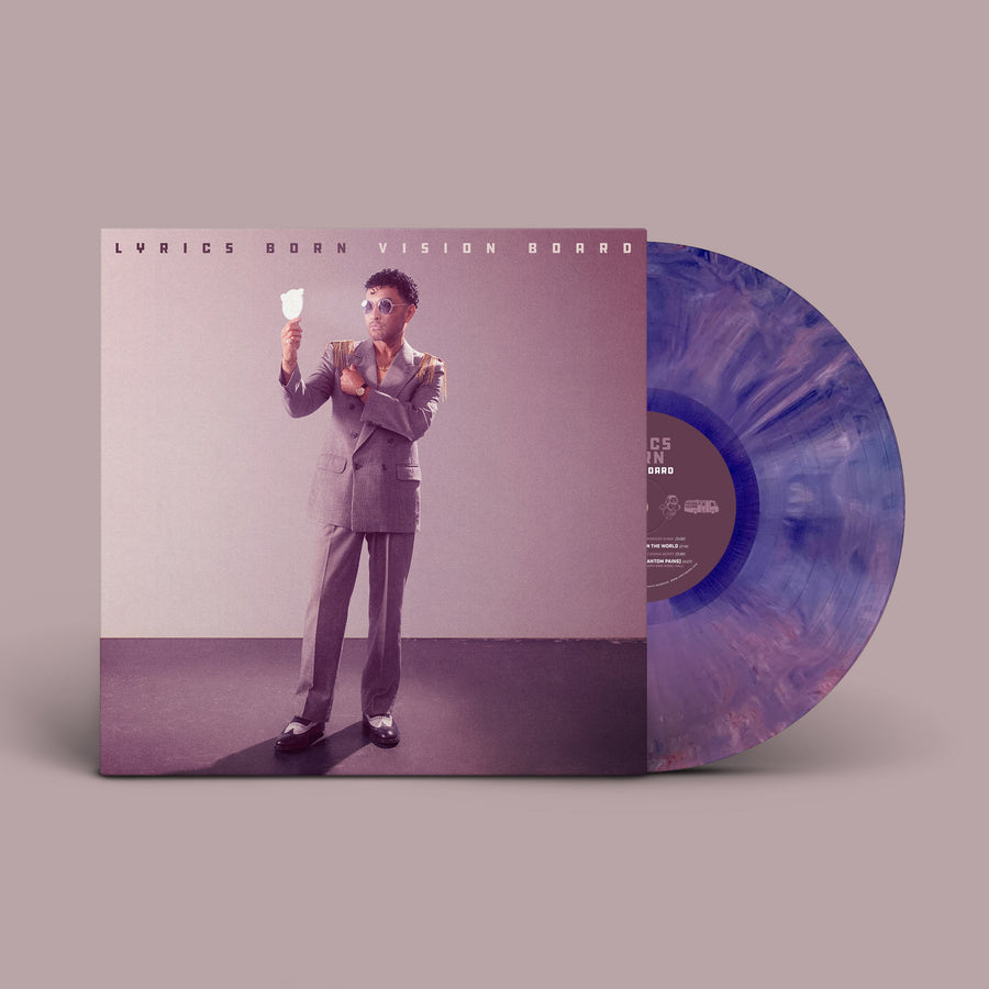 Vision Board - Purple Marble Vinyl