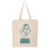 Cartoon Man Blues Tote