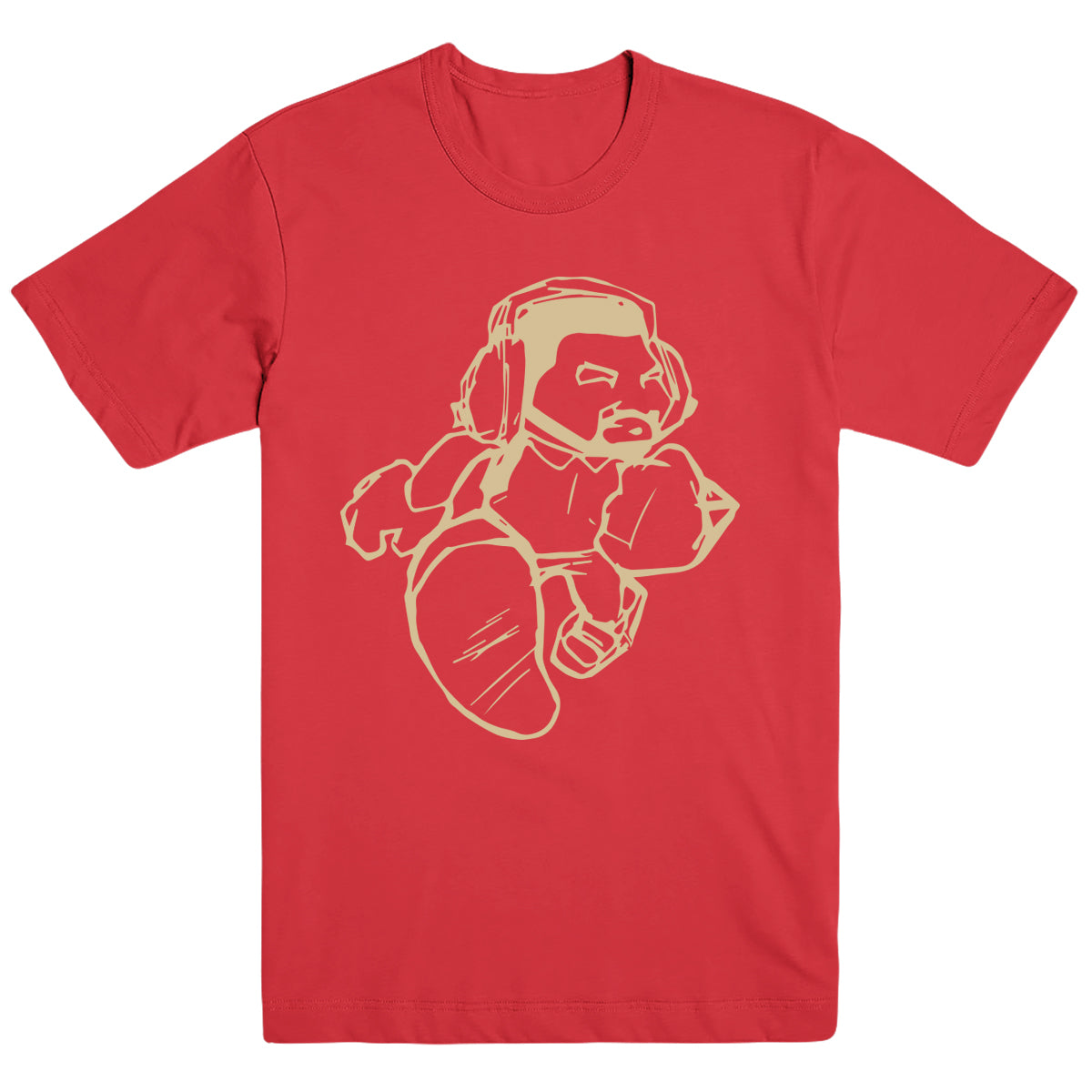 Cartoon Man Niner Tee