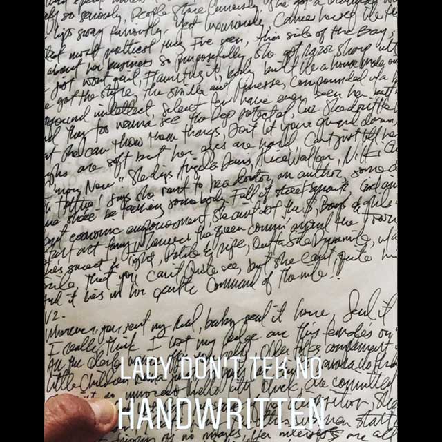 Lyrics Born Handwritten Lyrics