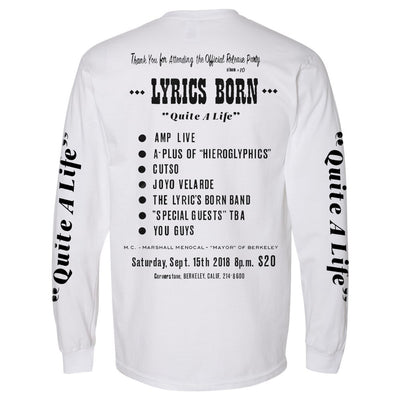 Quite a Life Tour Long Sleeve Tee [Online Exclusive]