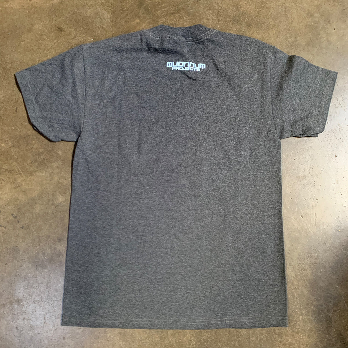 Vintage LB Camo Logo Charcoal Grey Tee